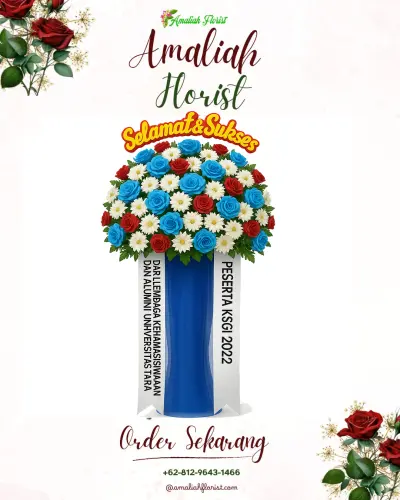 Standing Flower di Rumah Duka Pluit (cabang)